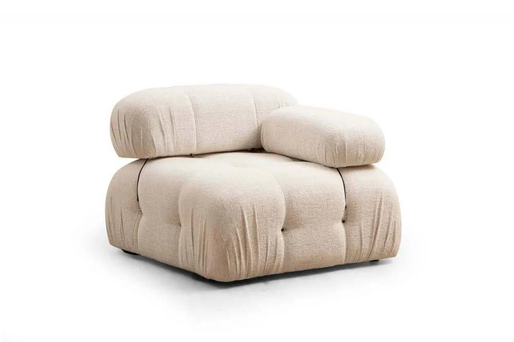 Fotelja Bubble 1R Cream Bouclette