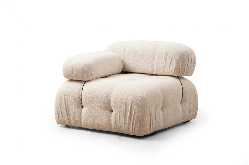 Fotelja Bubble L1 Cream Bouclette