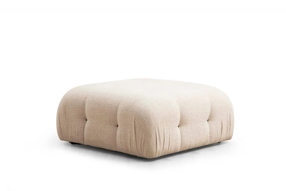 Fotelja Bubble Pouffe Cream Bouclette