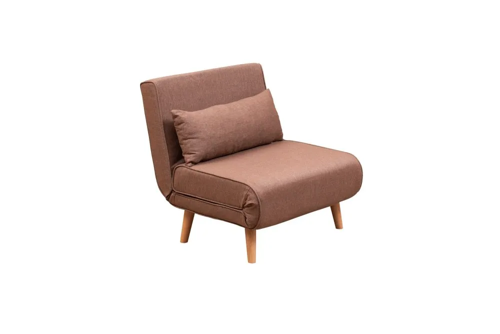 Fotelja Folde Single Brown