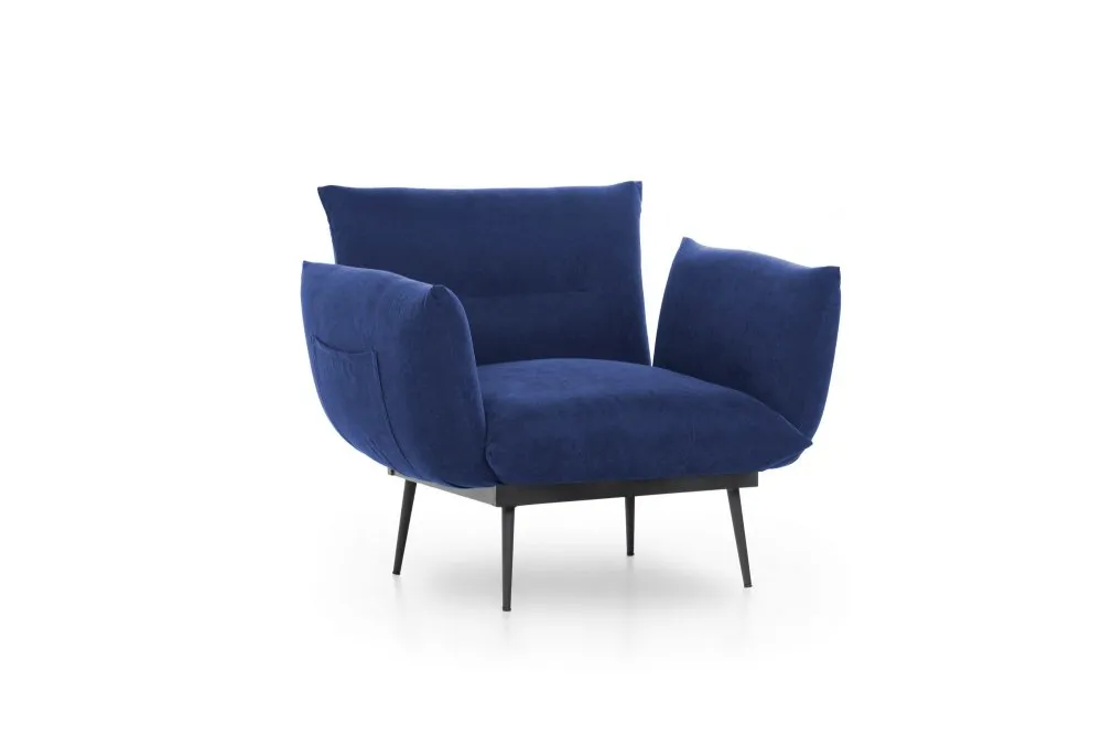 Fotelja Jax Solo Navy Blue GR125