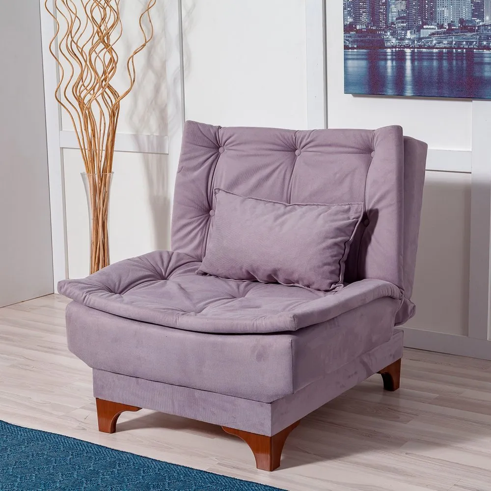 Fotelja Kelebek Berjer Grey
