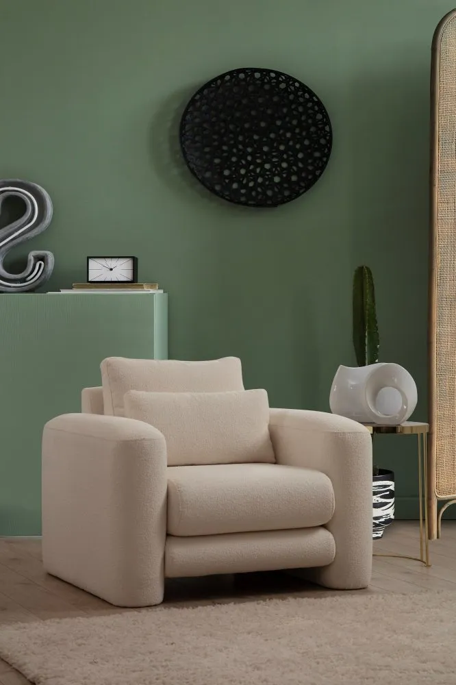 Fotelja Lily Cream Wing