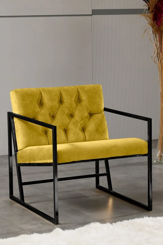 Fotelja Oslo Mustard