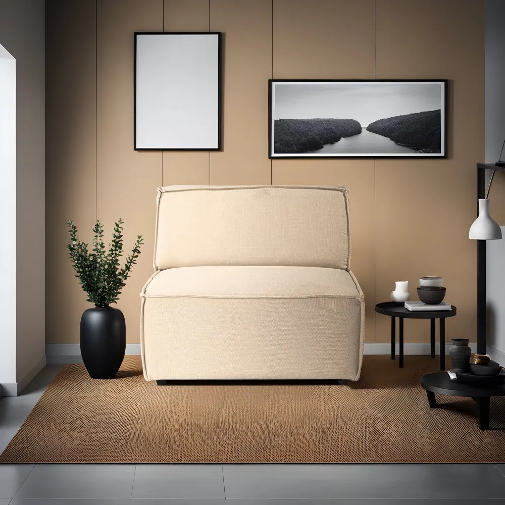 Fotelja Puzzle Module (O1) Cream