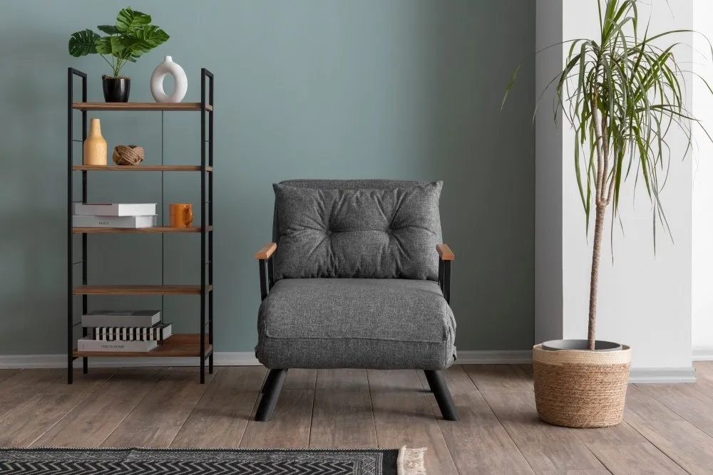 Fotelja Sando Single Light Grey