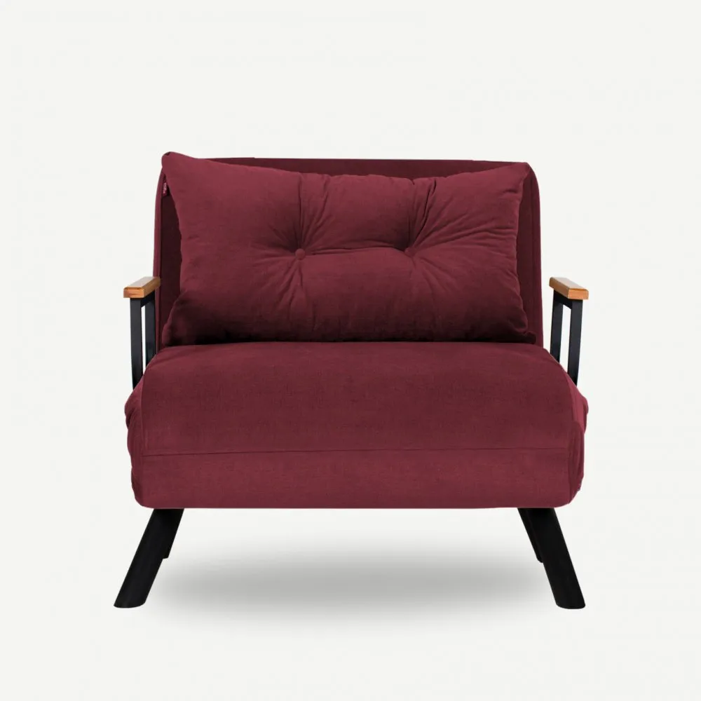 Fotelja Sando Single Maroon