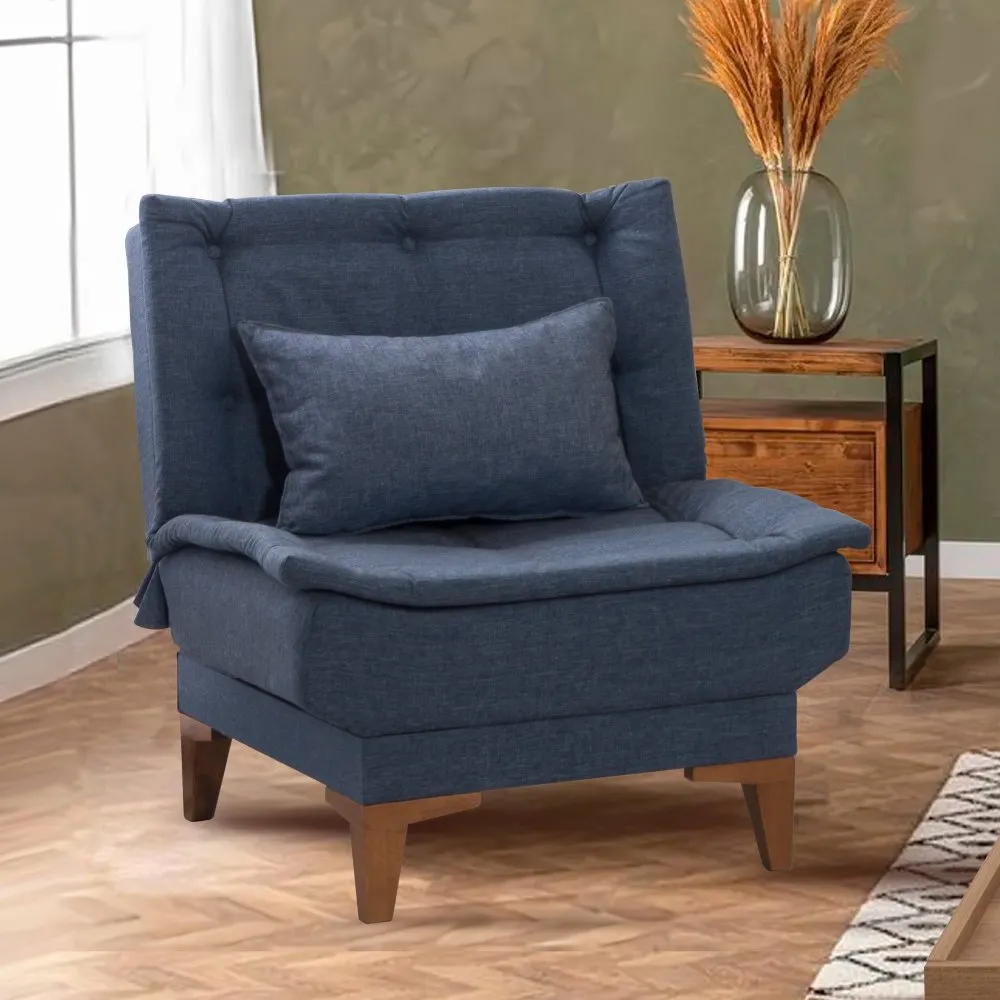 Fotelja Santo Dark Blue