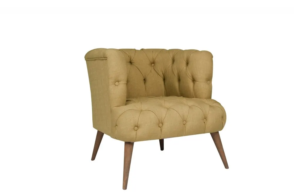 Fotelja West Monroe Milky Brown