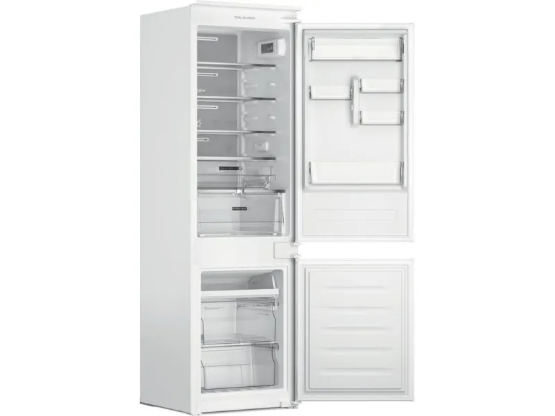 Frižider WHC18 T132 kombinovani/ugradni/E/182+68L/177x54x54,5cm/Total No Frost/bela