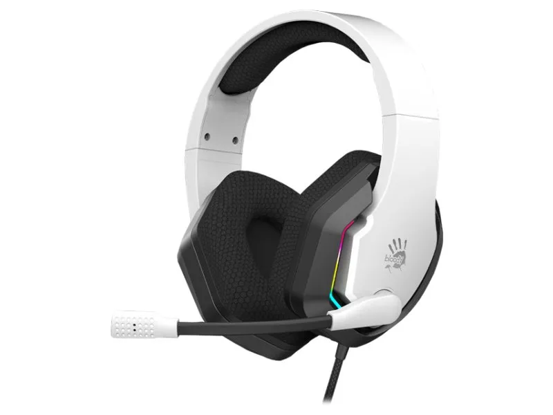 G260P Bloody Neon Gaming 3.5mm & USB bele slušalice