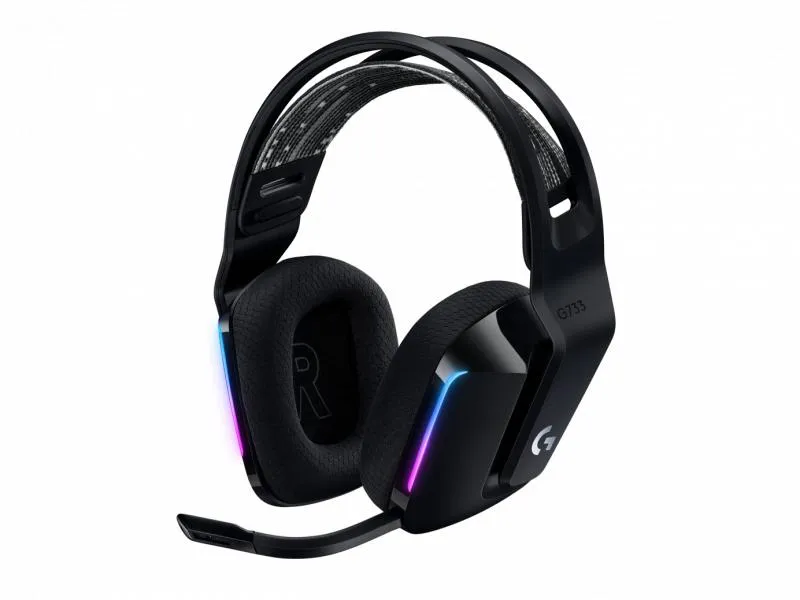 G733 LIGHTSPEED Wireless RGB Gaming Headset BLACK