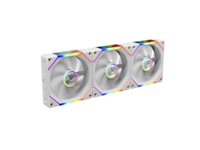 Aeolus P2-1203 WH ARGB PWM 120mm set 3 ventilatora