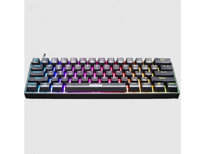 Tastatura Hermes E3 RGB mehanička, crna,blue switch