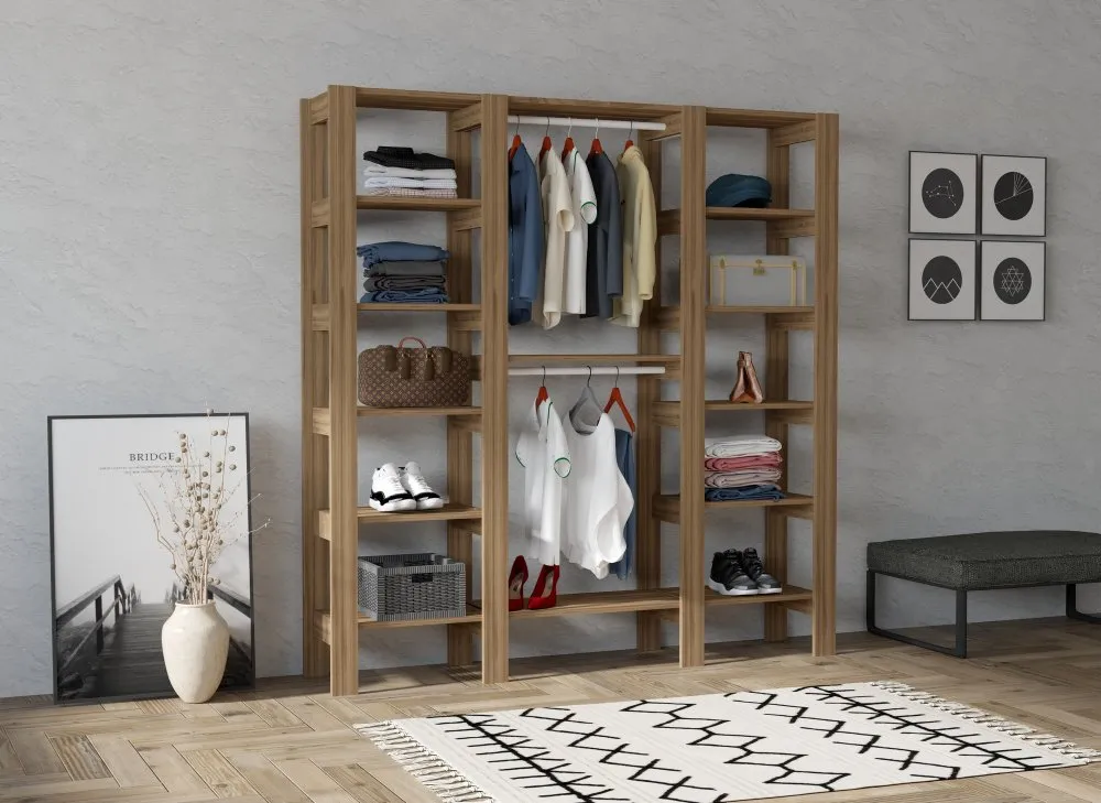 Garderober City Walnut