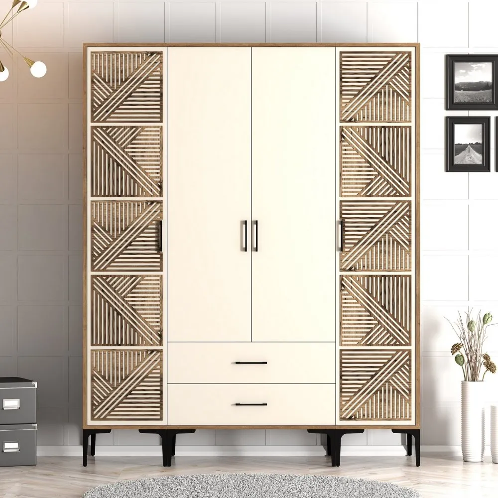 Garderober Kumsal PTP Walnut Cream
