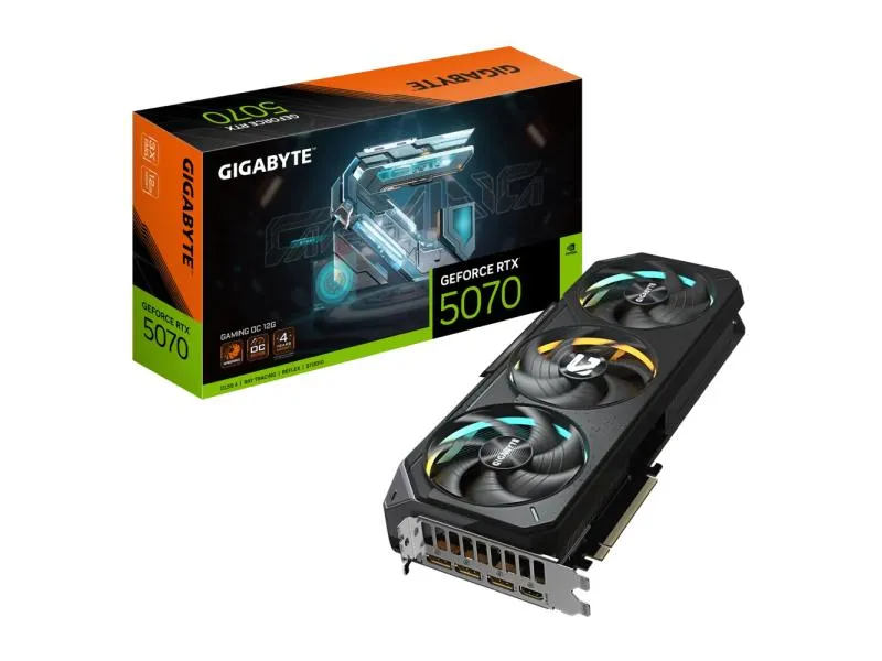GeForce RTX 5070 GAMING OC 12GB 192bit GV-N5070GAMING OC-12GD