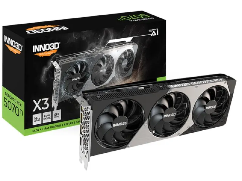 GeForce RTX 5070 Ti X3 16GB GDDR7 256bit N507T3-16D7X-176068N