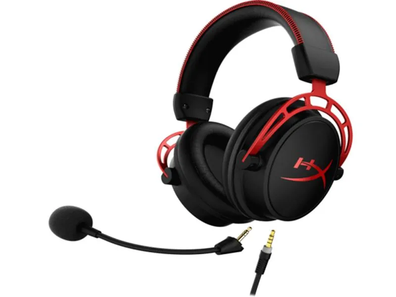 Gejmerske slušalice CLOUD ALPHA PRO (Crna/crvena) - HX-HSCA-RD/EM