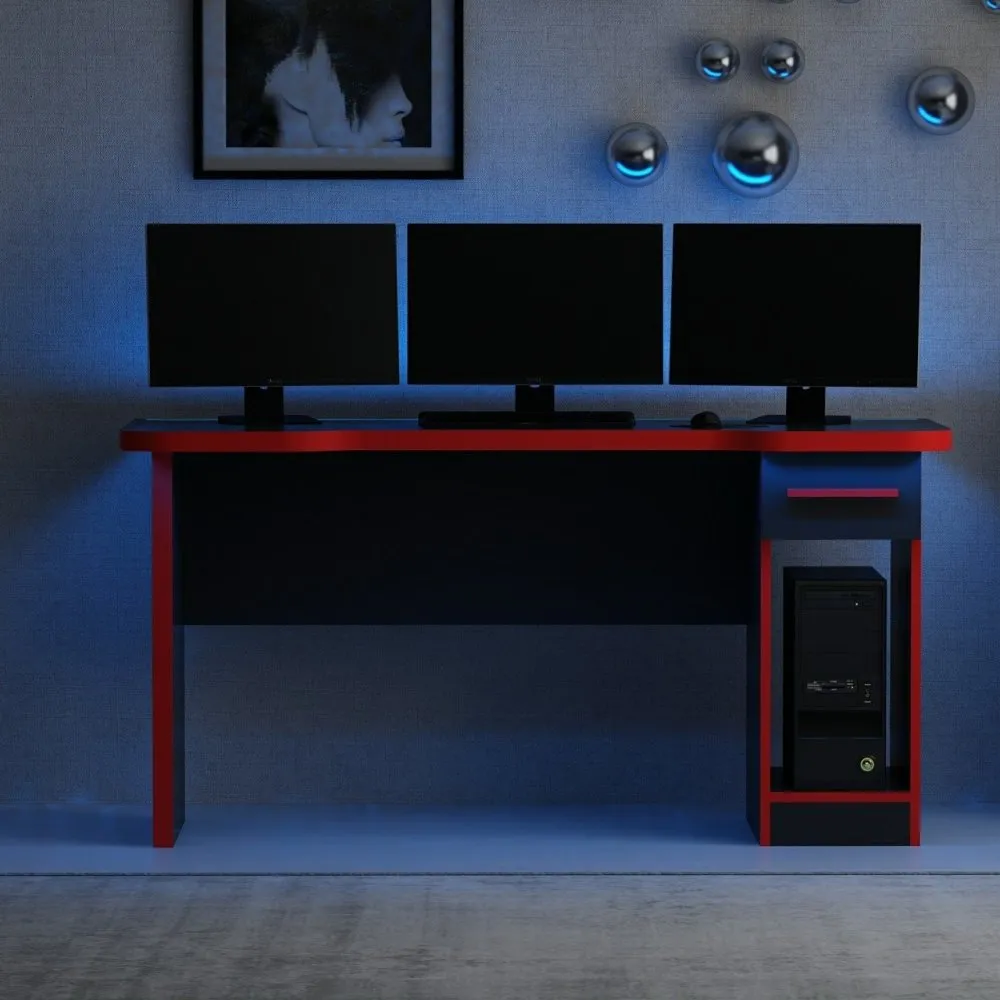 Gejming sto Phoenix 9 Black Red