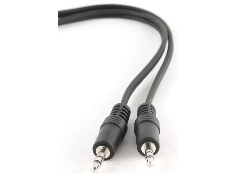 3.5mm stereo audio kabl, 1.2m, crni (CCA-404 1.2M)