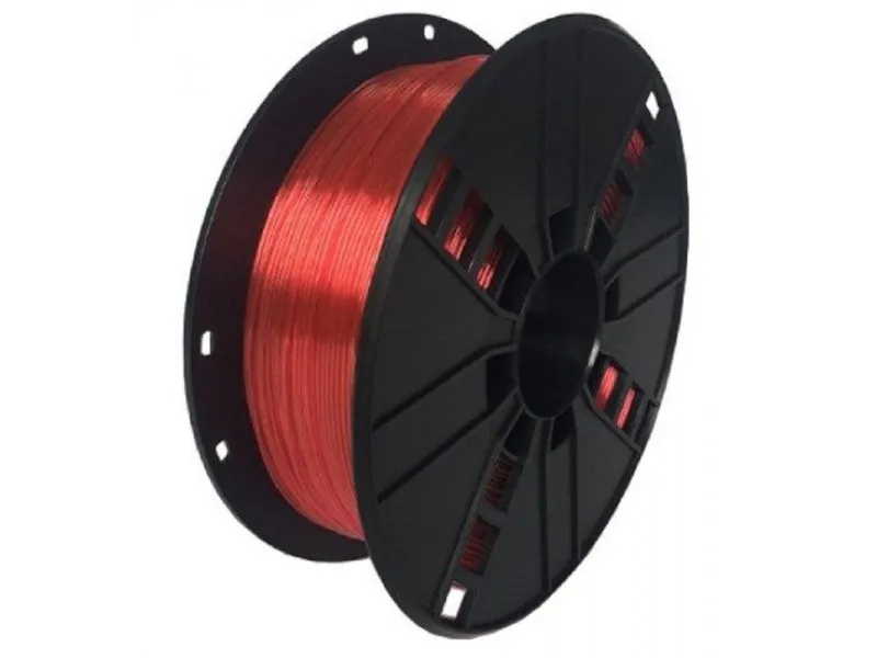 3DP-PETG1.75-01-R PETG Filament za 3D stampac 1.75mm, kotur 1KG RED