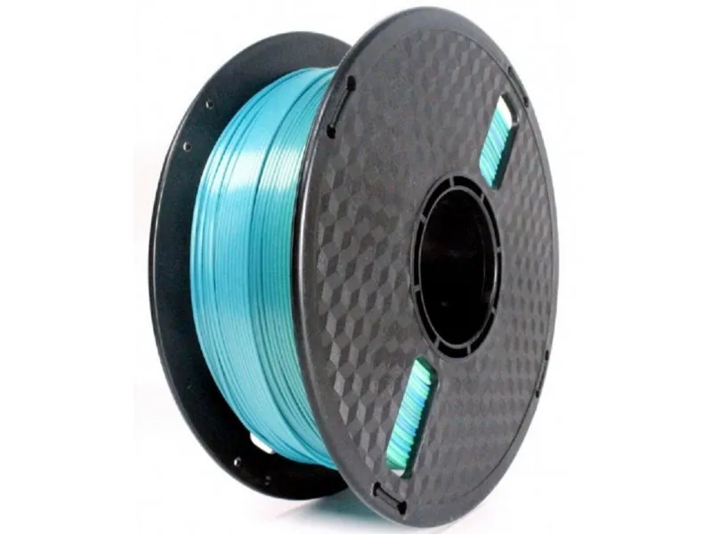 3DP-PLA-SK-01-BG PLA Svilenkasti duga Filament za 3D stampac 1.75mm, kotur 1KG blue/green