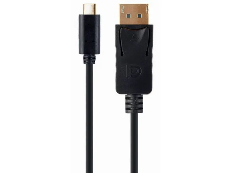 A-CM-DPM-01 USB-C to DisplayPort-male adapter, 4K 60 Hz, 2 m, black