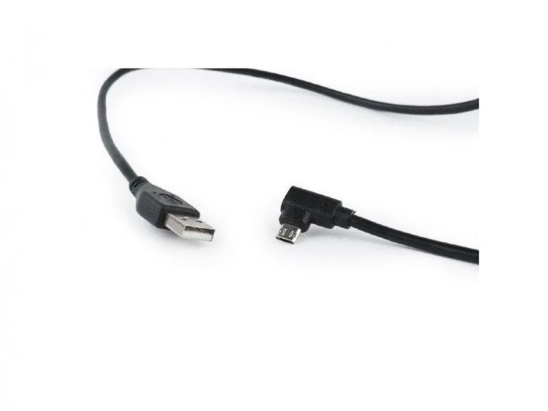 CCB-USB2-AMmDM90-6 USB 2.0 AM to Double-sided right angle Micro-USB cable, 1.8M