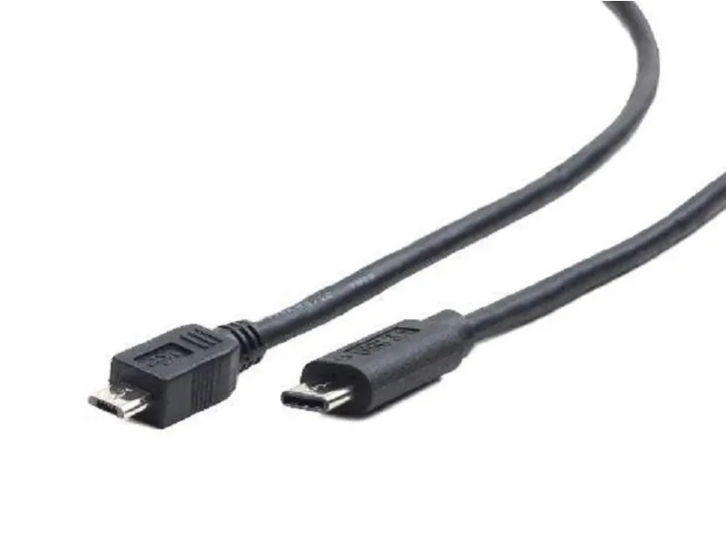 CCP-USB2-mBMCM-1M Gembird USB 2.0 Micro BM to Type-C cable (Micro BM/CM), 1 m