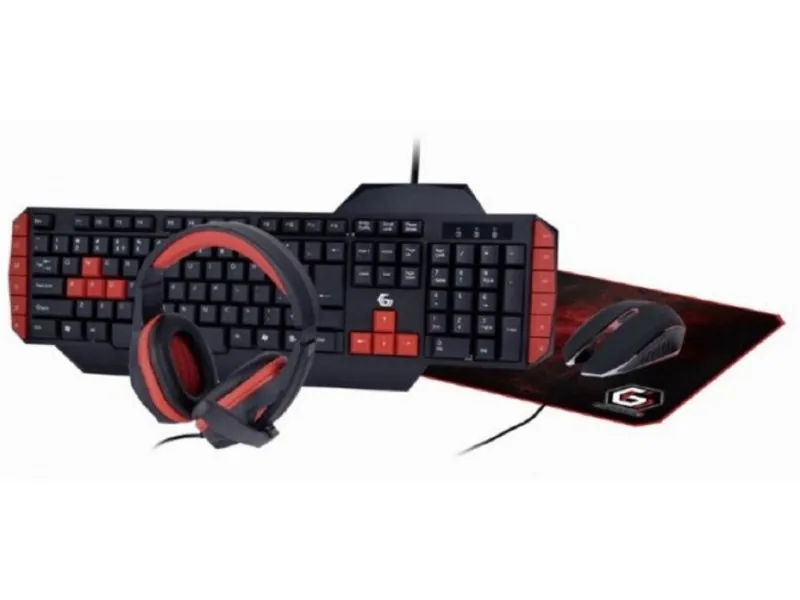 GGS-UMG4-02 4-in-1 Gejmerski set tastatura, miš, slusalice i podloga