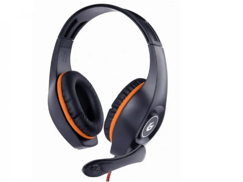 GHS-05-O Stereo gejmerske slusalice sa mikrofonom+volume kontrolom 3.5mm ORANGE
