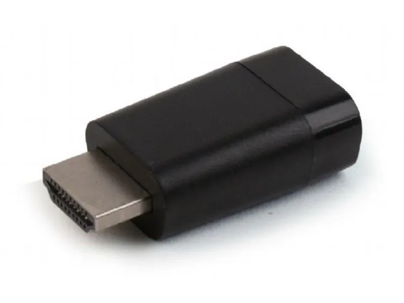 HDMI to VGA adapter, HD15, M/F, Crni (AB-HDMI-VGA-001)