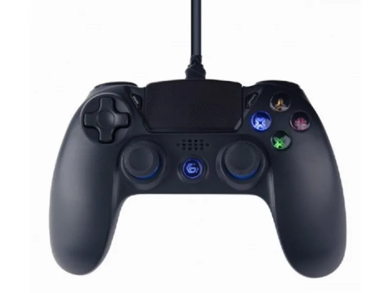 JPD-PS4U-01 USB 2.0 analog vibration gamepad, PlayStation 4 / PC, 3m black