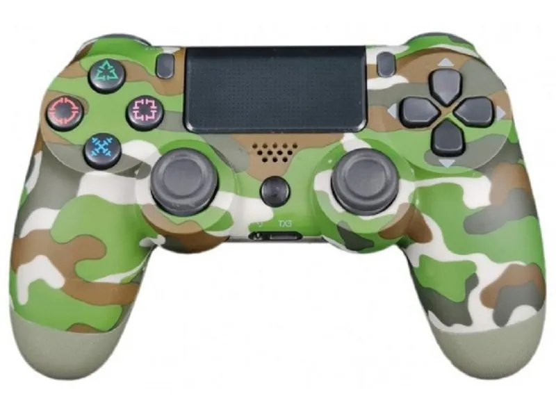 JPD-Wireless-Thrillershock PC/PS4 CAMO GREEN Bezični gamepad sa dvostrukom vibracijom