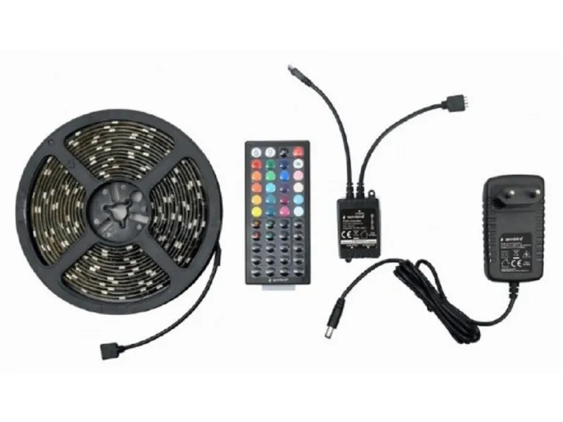 LED-S-RGB500-01 Gembird RGB LED traka + daljinski, 5m