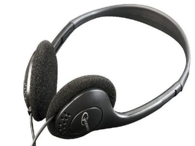 MHP-123 Stereo slušalice sa volume kontrolom black