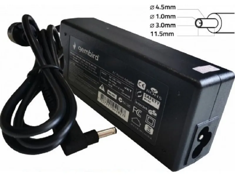 NPA45-195-2310 (DE05) punjac za laptop 45W-19.5V-2.31A, 4.5x3.0mm Black PIN (983 Alt=DE07