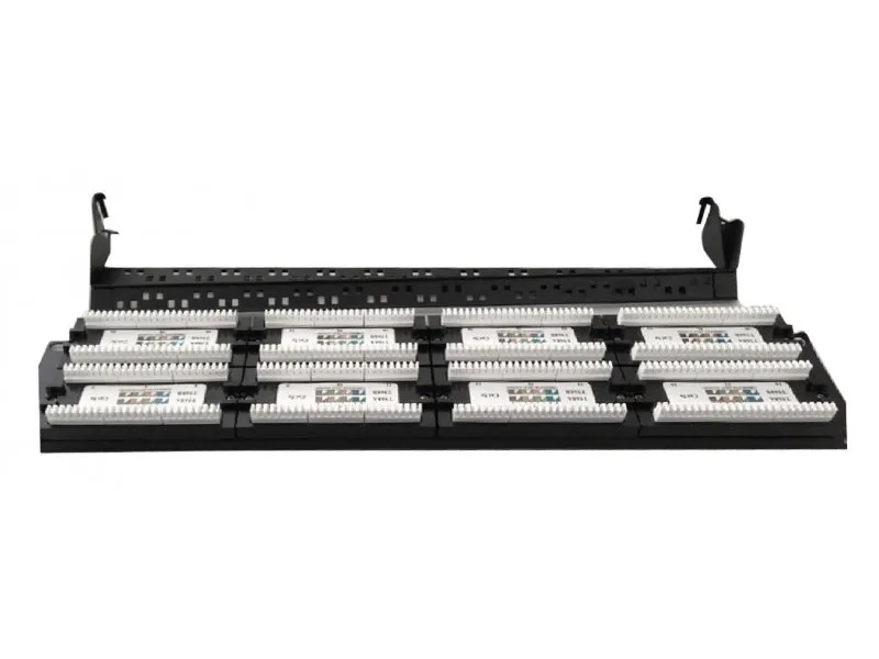 (NPP-C648CM-001) 48 porta patch panel sa zadnjim upravljanjem kablovima Cate