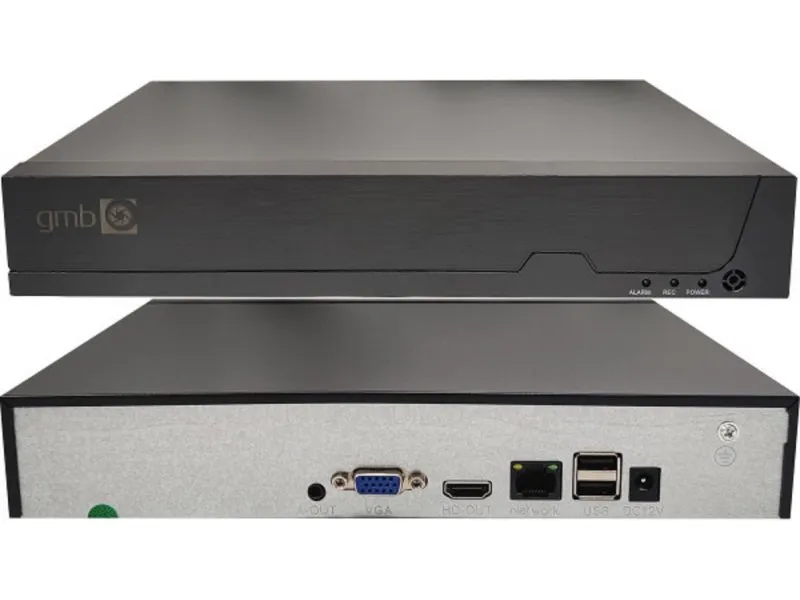 NVR-P3009QT GMB 8 kanala do 8 megapiksela H.265, XMEYE App Onvif P2P, iCloud do 6tb