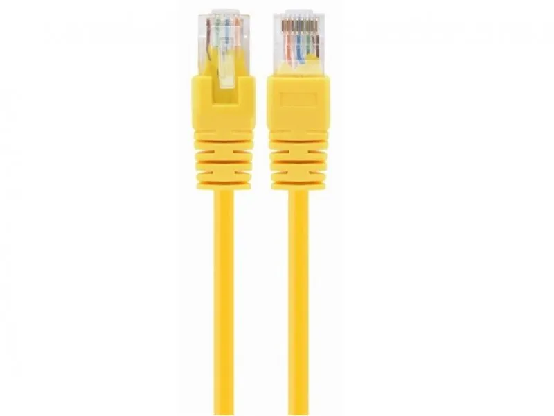 PP12-5M/Y Mrezni kabl, CAT5e UTP Patch cord 5m yellow