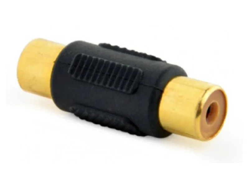 RCA (F) na RCA (F) coupler, žensko-ženski konektor (A-RCAFF-01)