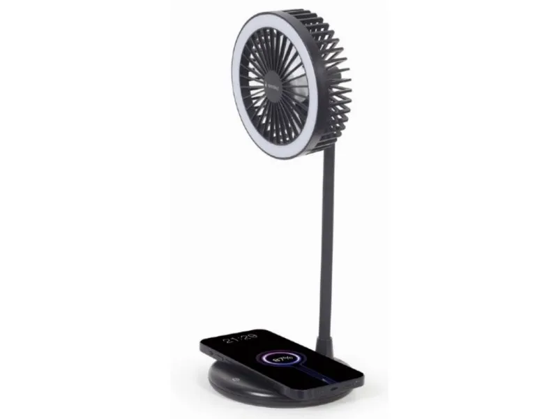 TA-WPC10-LEDFAN-01 ventilator sa lampom i bezicnim punjacem
