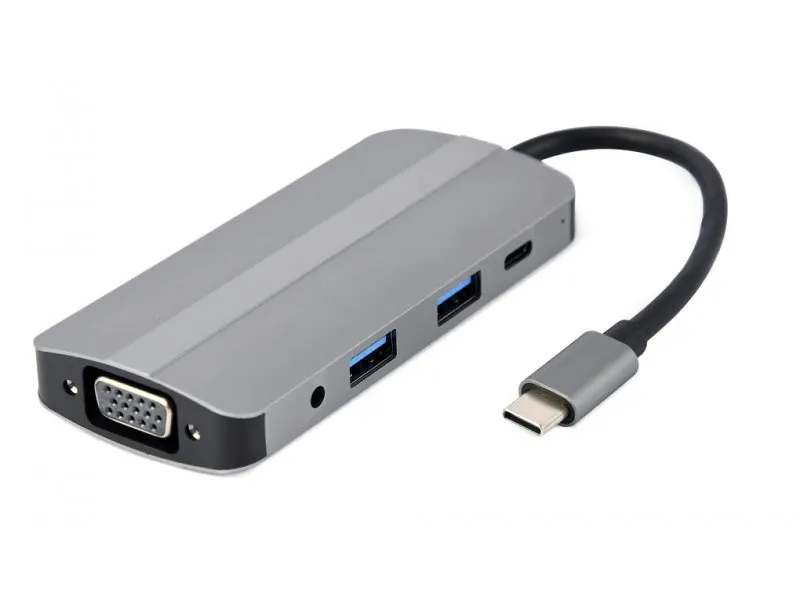 Tip-C 8-u1 multiport USB hub (A-CM-COMBO8-02)