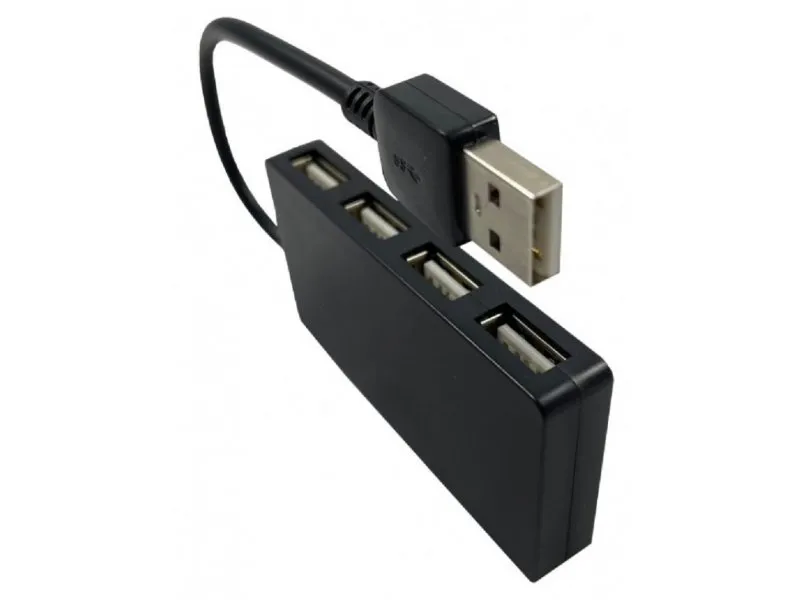 UHB-U2P4-02 ** Gembird USB2.0 4-port HUB, black (263)