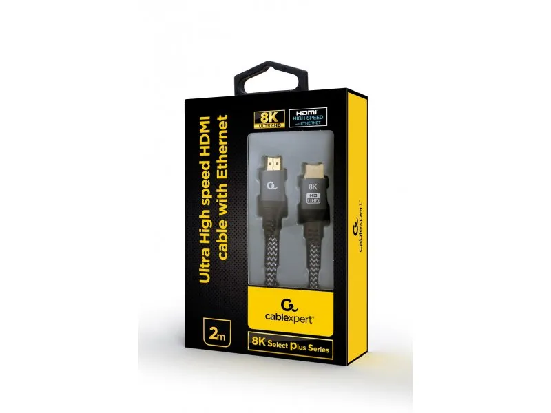 Ultra High speed HDMI cable with Ethernet, 8K select plus series, 2m (CCB-HDMI8K-2M)
