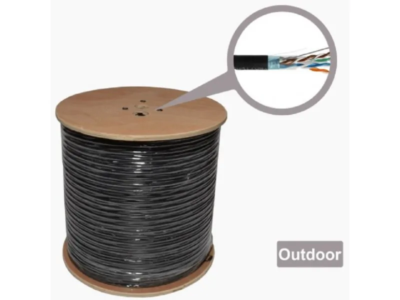 UPC-5290ME-SOL-OUT UTP cat.5E outdoor+SAJLA, solid 24AWG, premium CCA kotur pun presek 305m