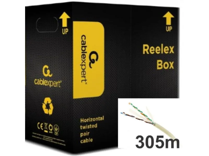 UPC-6004SE-L Gembird UTP cat.6 Indoor licnasti CCA, ECA, kotur 305m