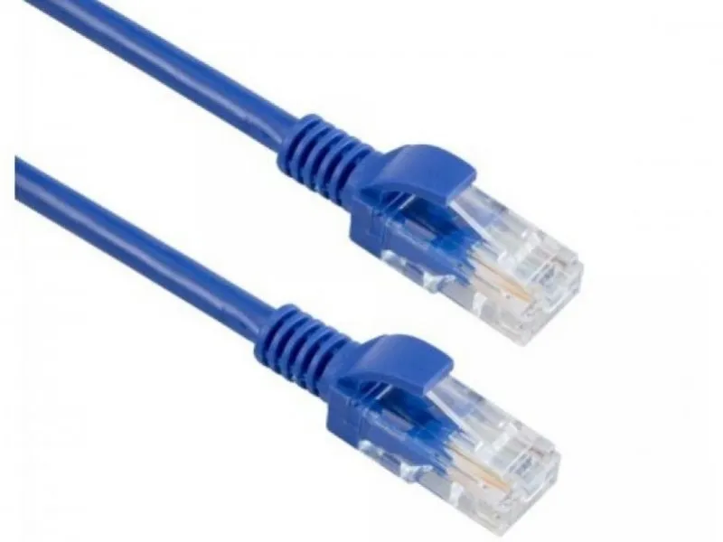 UTP kabl CAT 5e sa konektorima, 0.25m, plavi (PP12-0.25M/B)
