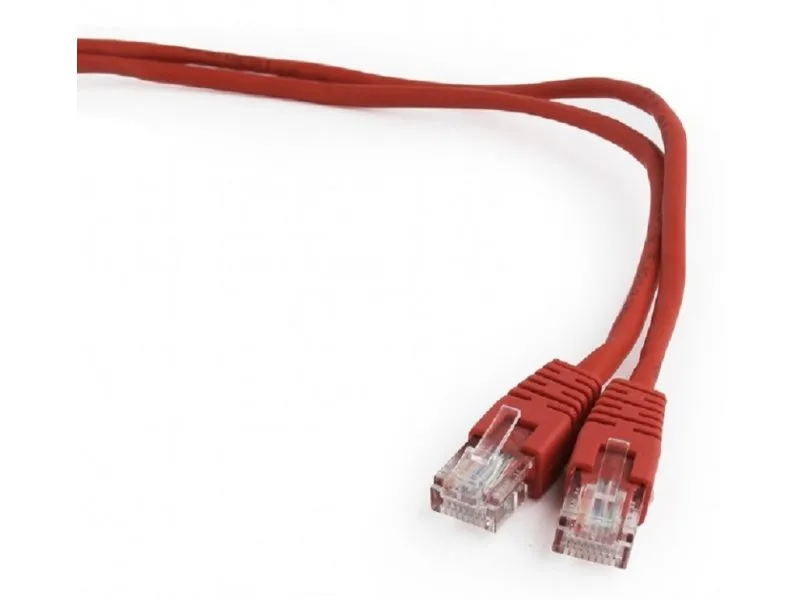 UTP kabl CAT 5e sa konektorima, 2m, crveni (PP12-2M/R)